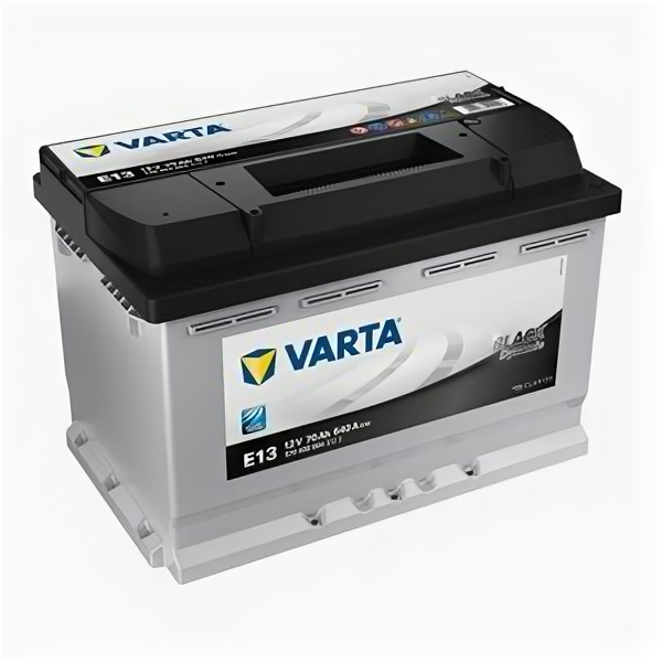 Аккумулятор Varta Black Dynamic E13 70 Ач 640А обр. пол.