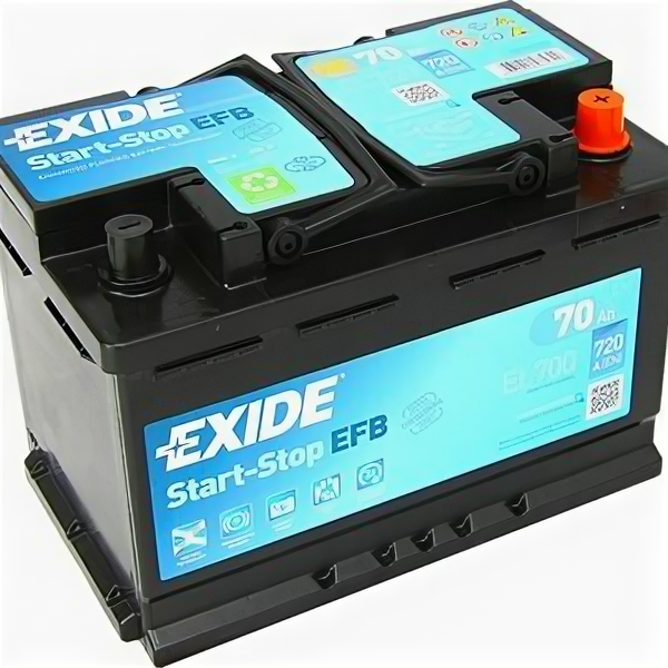 Аккумулятор Exide EL700 EFB Start-Stop 70 Ач 720А