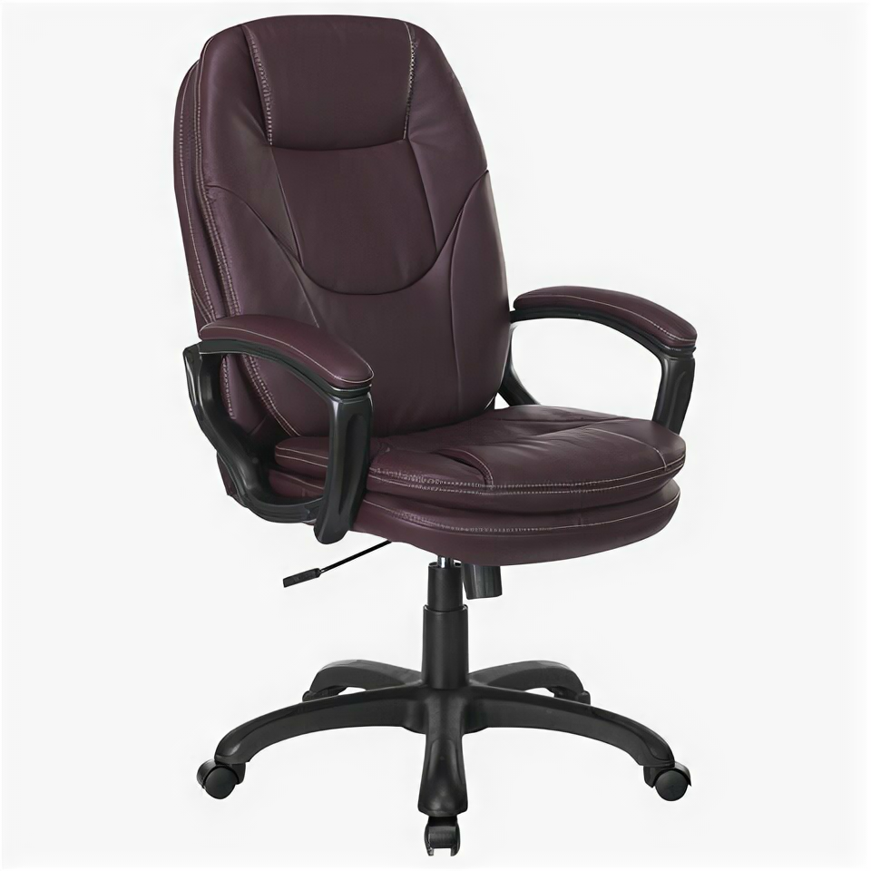 Кресло руководителя BRABIX PREMIUM Trend EX-568, экокожа, коричневое