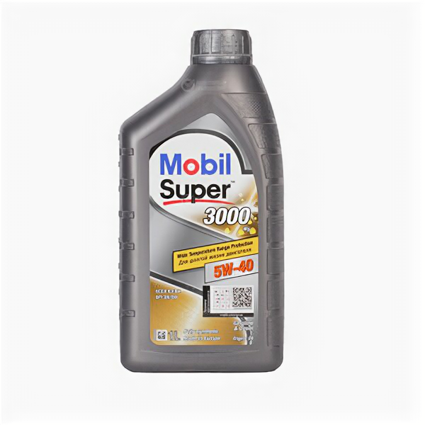 Масло моторное Mobil Super 3000 X1 5W-40 1л