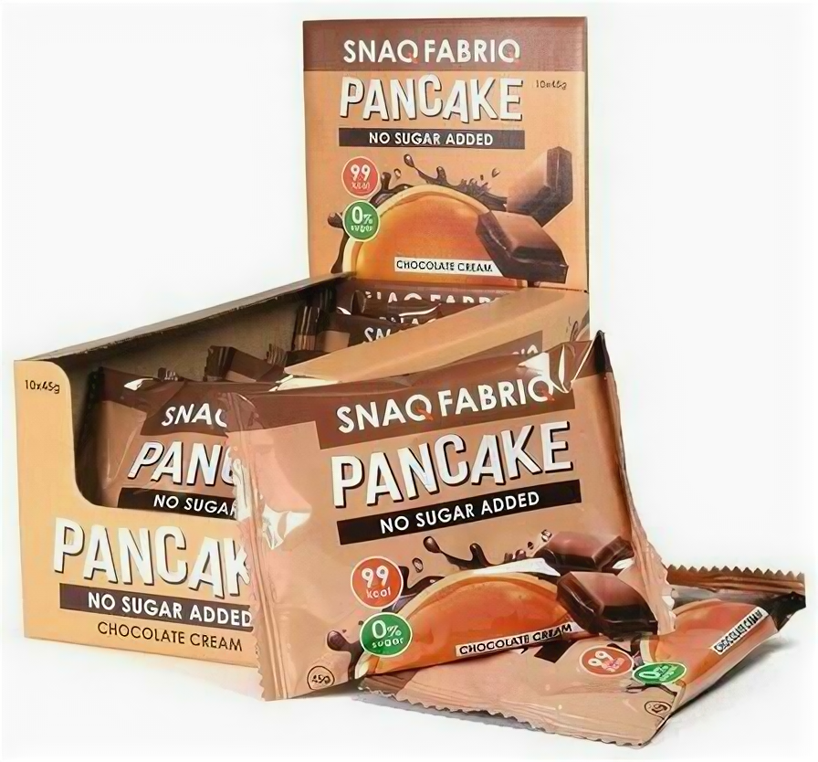 Snaq Fabriq Панкейк (45 г) Нежный шоколад