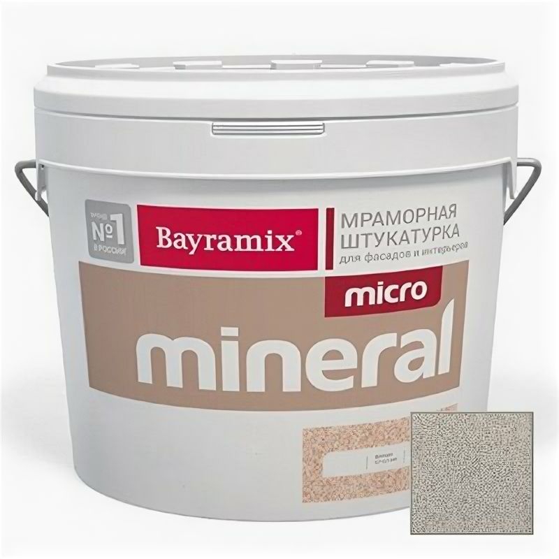 Декоративная штукатурка Bayramix Mineral Micro 670 15 кг