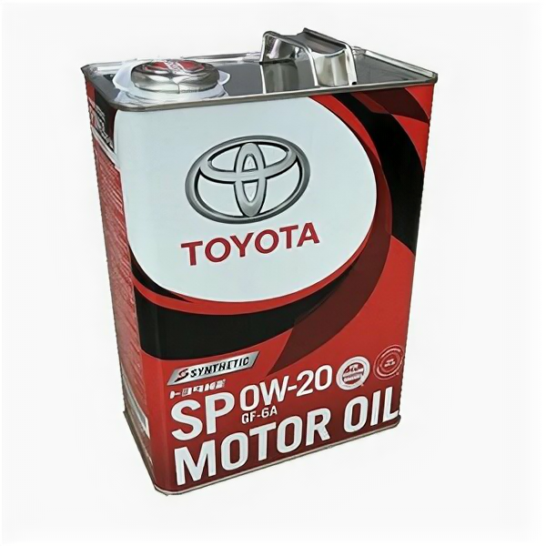 Масло моторное TOYOTA MOTOR OIL SP 0W-20 4л 08880-13205