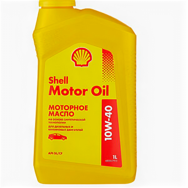 Масло моторное SHELL Motor Oil 10W-40 1л полусинтетика