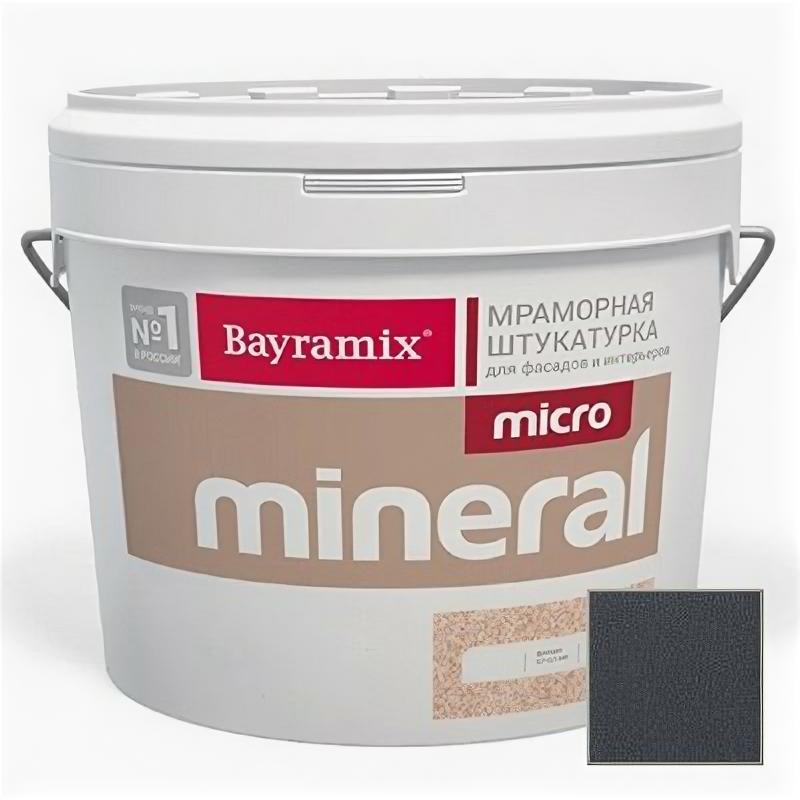 Декоративная штукатурка Bayramix Mineral Micro 652 15 кг