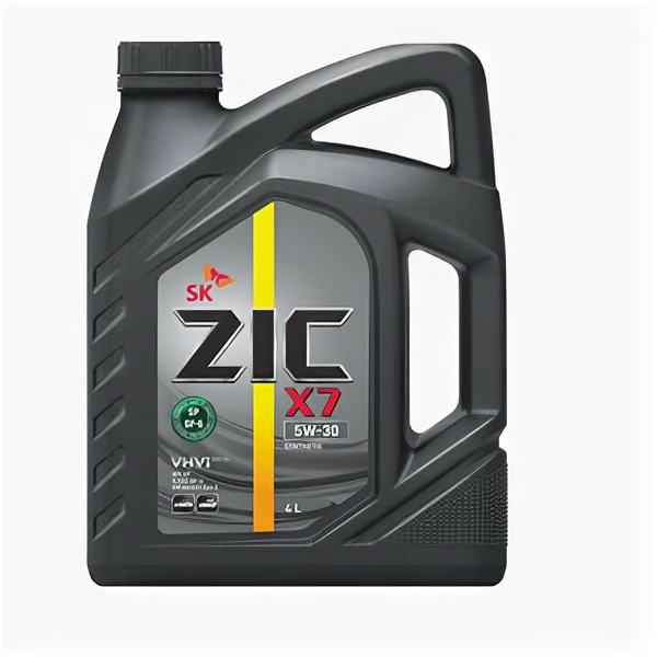 Масло моторное ZIC X7 5W-30 4л синтетика