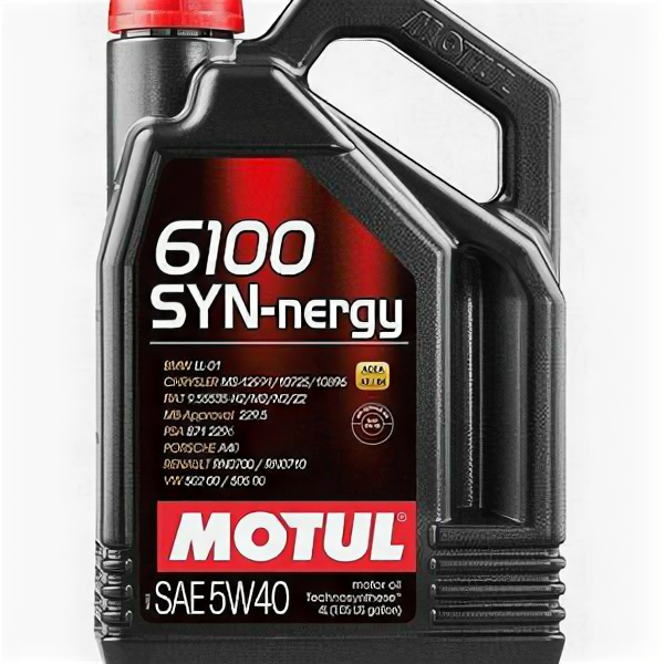 Масло моторное Motul 6100 Syn-Nergy 5W-40 4л