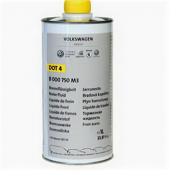 Тормозная жидкость VAG Universal DOT4 1л B000750M3