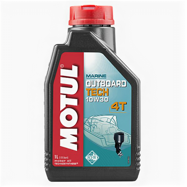 Масло моторное Motul Outboard Tech 4T 10W30 1л 106453