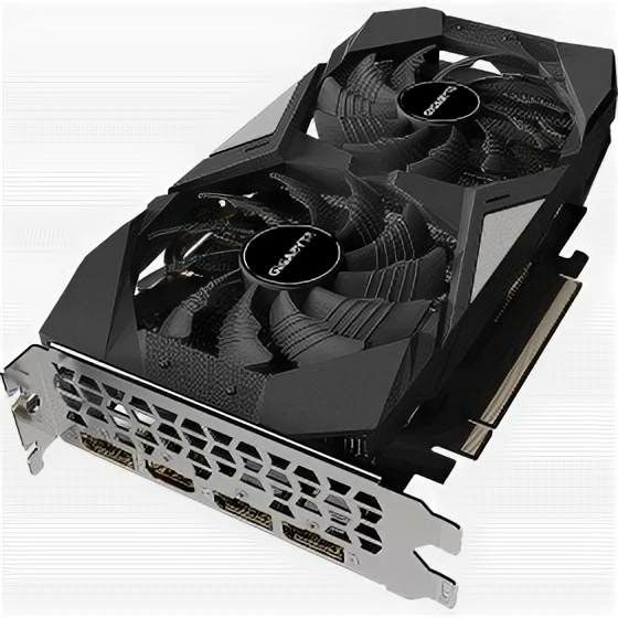 Видеокарта Gigabyte PCI-E GV-N166TOC-6GD NVIDIA GeForce GTX 1660TI 6144Mb 192 GDDR6 1536/12000 HDMIx1 DPx3 HDCP Ret