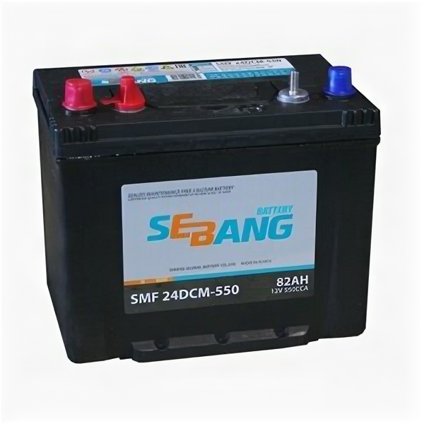 Аккумулятор Sebang Marine SMF 24DCM-550 82 Ач 550А