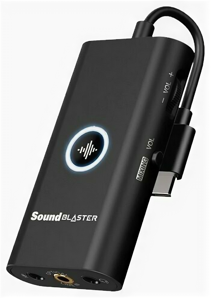 Звуковая карта Creative USB Sound Blaster G3 (BlasterX Acoustic Engine Pro)