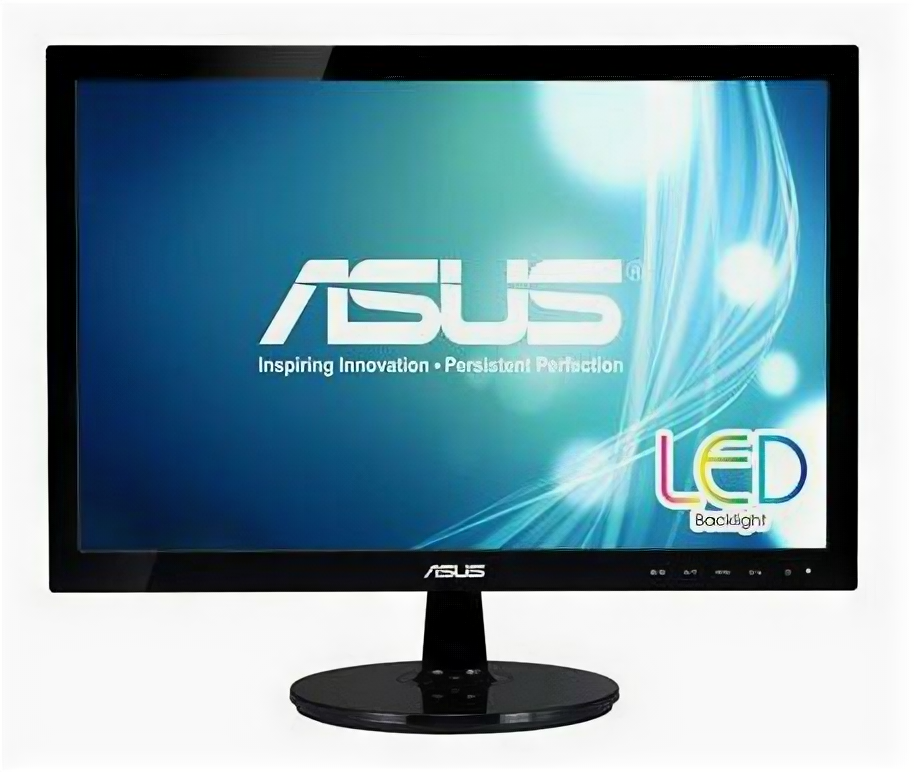 Монитор Asus 18.5" VS197DE черный TN LED 16:9 матовая 200cd 1366x768 D-Sub