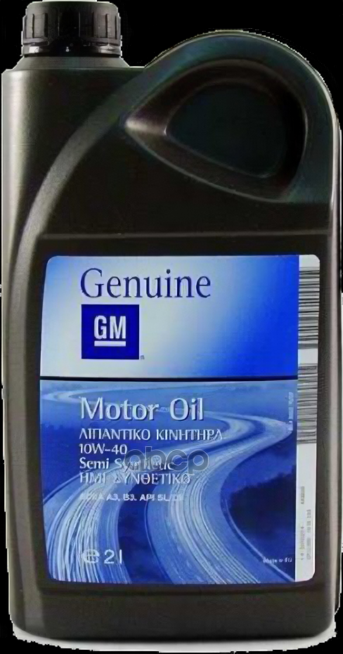 GENERAL MOTORS Opel Gm Semi Synthetic 10W40 (2Л) П/С