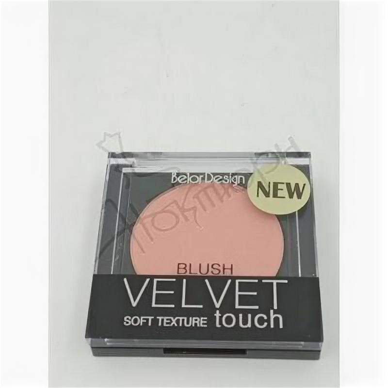 к_belor_румяна velvet touch_103 розовый 937037103 .