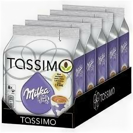 Капсулы Tassimo MILKA, Тассимо Милка какао 5 упак