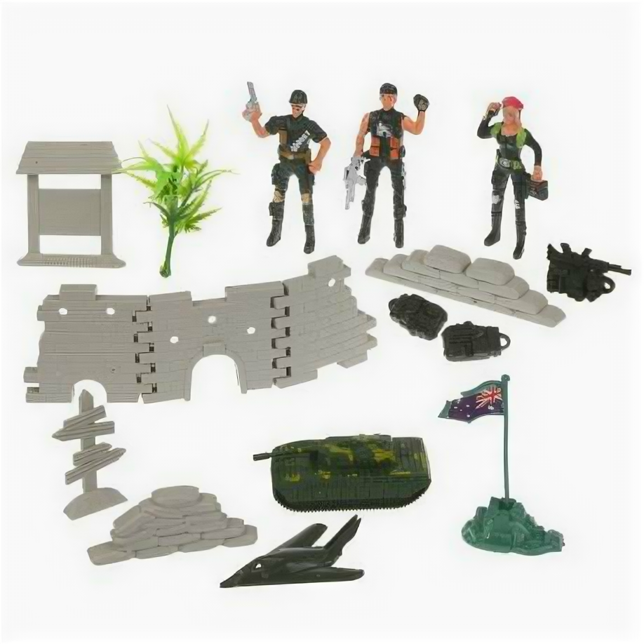Набор игровой "Военный" (солдаты, техника) Shantou Gepai 459