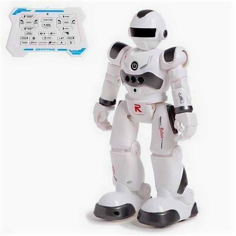 Робот радиоуправляемый IQ BOT Gravitone, русское озвучивание, цвет серый Woow Toys 5139283 .