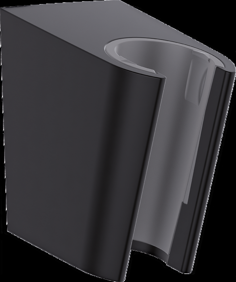 Держатель ручного душа hansgrohe Porter S 28331670, матовый черный - фото №1