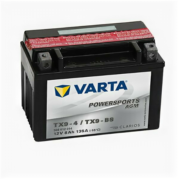 Аккумулятор мото Varta AGM TX9-BS (YTX9-BS) 508012014