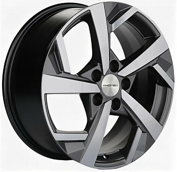 Колесный Диск Khomen Wheels KHW1712 (Camry) 7x17 5x114,3 D60,1 ET45 Gray-FP