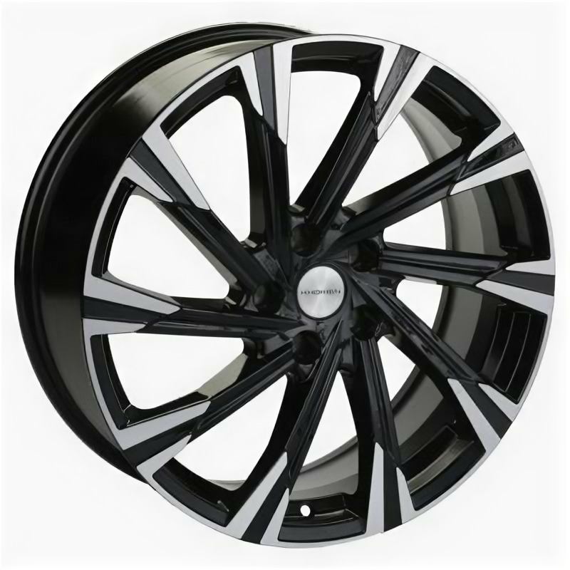 Колесный Диск Khomen Wheels KHW1901 (Mazda CX-5/CX8) 7,5x19 5x114,3 D67,1 ET45 Black-FP