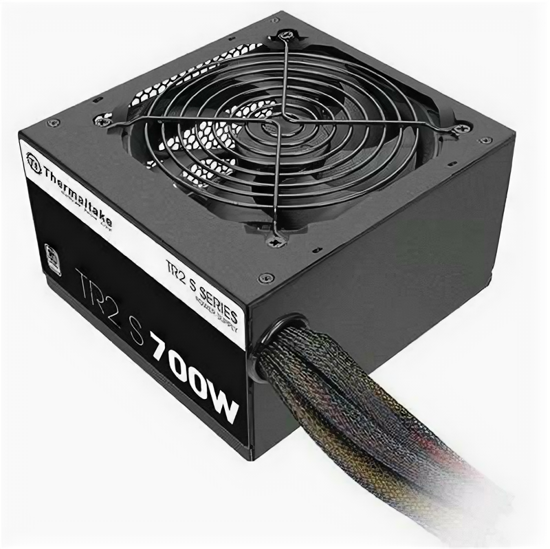   Thermaltake ATX 700W TR2 S Trs-700ah2nk 80+ (24+4+4pin) Apfc 120mm fan 5xSATA RTL .