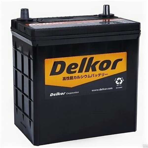 Аккумулятор Delkor 46B19L 40 Ач 370А обратная полярность