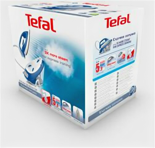 Паровая станция Tefal SV7112E0 2600Вт синий/белый