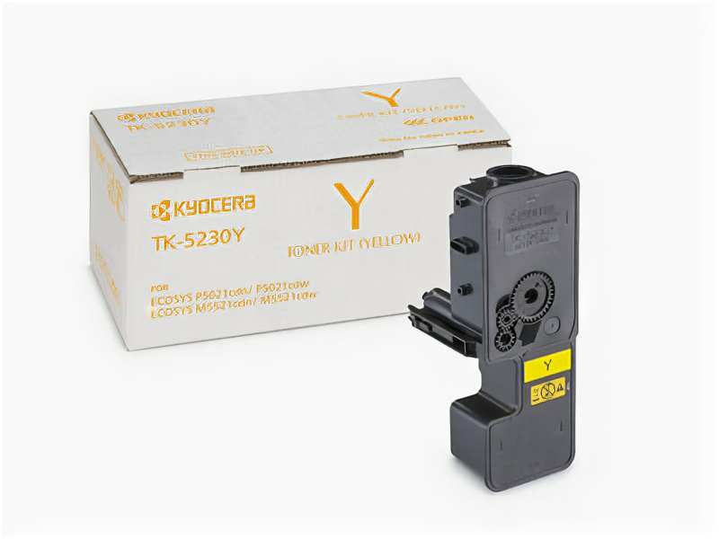 Картридж лазерный Kyocera TK-5230Y(1T02R9ANL0) yellow (2200стр.) для P5021cdn/cdw M5521cdn/cdw