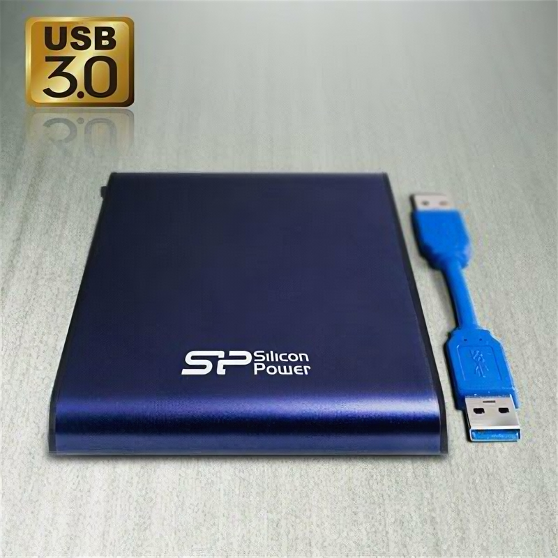 Жесткий диск Silicon Power USB 3.0 1Tb SP010TBPHDA80S3B A80 SP010TBPHDA80S3B Armor (5400rpm) 2.5" си