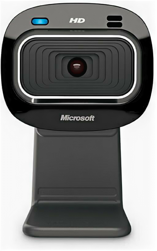 Камера Web Microsoft LifeCam HD-3000 черный (1280x720) USB2.0 с микрофоном (T3H-00012)