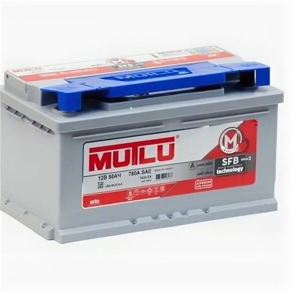Аккумулятор Mutlu SFB M2 80 Ач 780А низкий