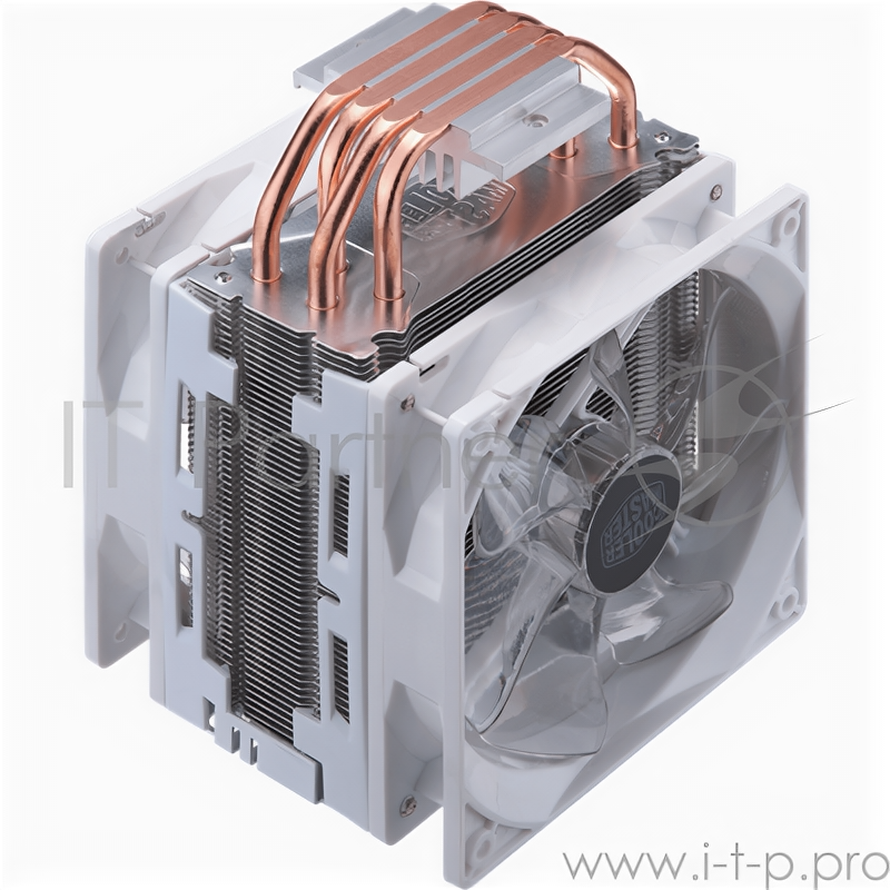 Кулер для корпуса 1 Ватт RR-212TW-16PW-R1 Cooler Master CPU Cooler Hyper 212 LED Turbo White Edition .