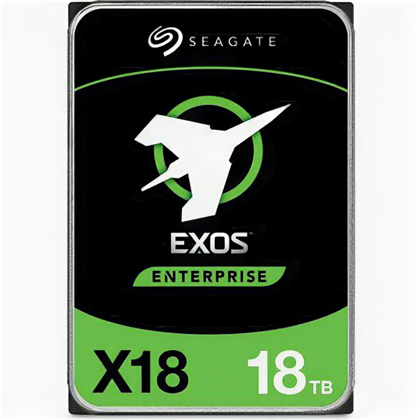 Жесткий диск SEAGATE Exos X18 , 18ТБ, HDD, SATA III, 3.5" - фото №1