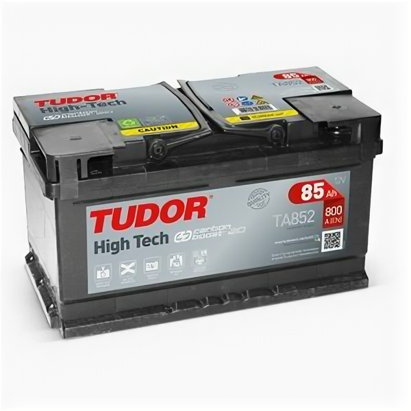 Аккумулятор Tudor High Tech TA852 85 Ач 800А низкий