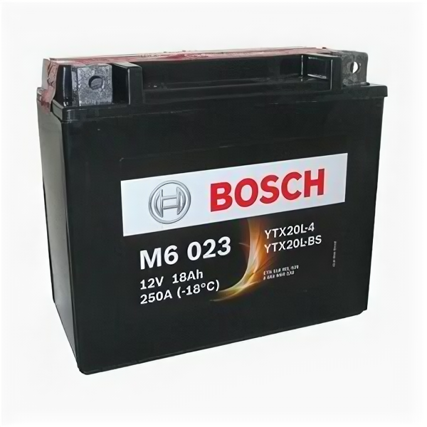 Аккумулятор мото Bosch M6 023 (YTX20L-BS) AGM