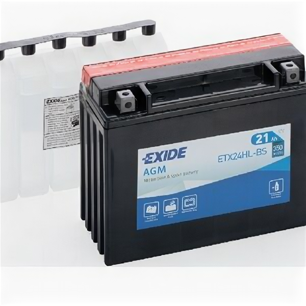 Аккумулятор мото Exide ETX24HL-BS (YTX24HL-BS)