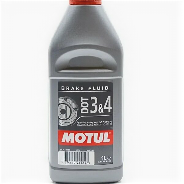 Тормозная жидкость Motul Brake Fluid DOT3&4 1л 105835