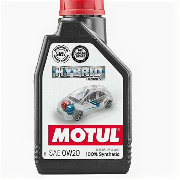 Масло моторное Motul Hybrid 0W-20 1л синтетика