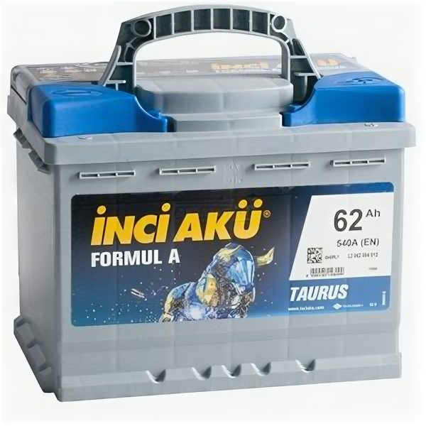 Аккумулятор Inci Aku Formula 62 Ач 540А обр. пол.