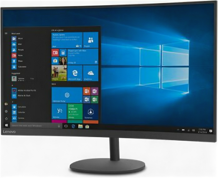 Монитор Lenovo 31.5" D32qc-20 черный VA 4ms 16:9 HDMI матовая 3000:1 300cd 178гр/178гр 2560x1440 DisplayPort Ultra HD 2K (1440p) 7.36кг