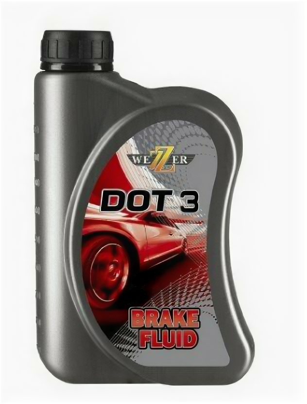 Жидкость тормозная WEZZER Dot-3 455 г 4633297