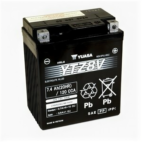 Аккумулятор мото Yuasa YTZ8V (YTX7L-BS)
