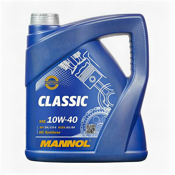 Масло моторное MANNOL Classic 10W-40 4л полусинтетика