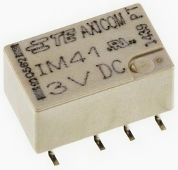 Электромагнитное реле 3V 5-1462037-4 AXICOM IM41 IM41GR 3VDC