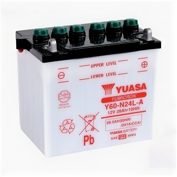 Аккумулятор мото Yuasa Y60-N24L-A