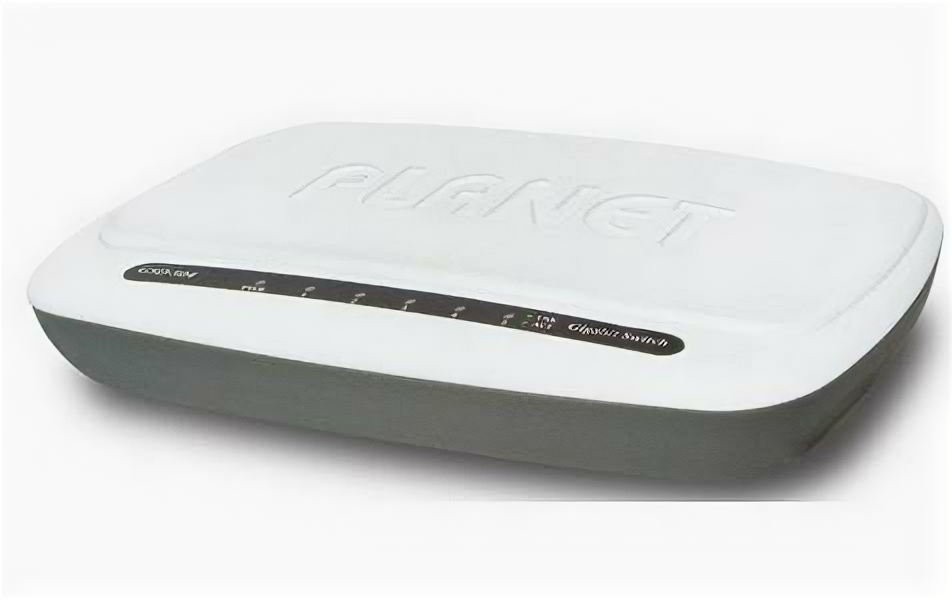 PLANET 5-Port 10/100/1000Mbps Gigabit Ethernet Switch (External Power) - Plastic Case