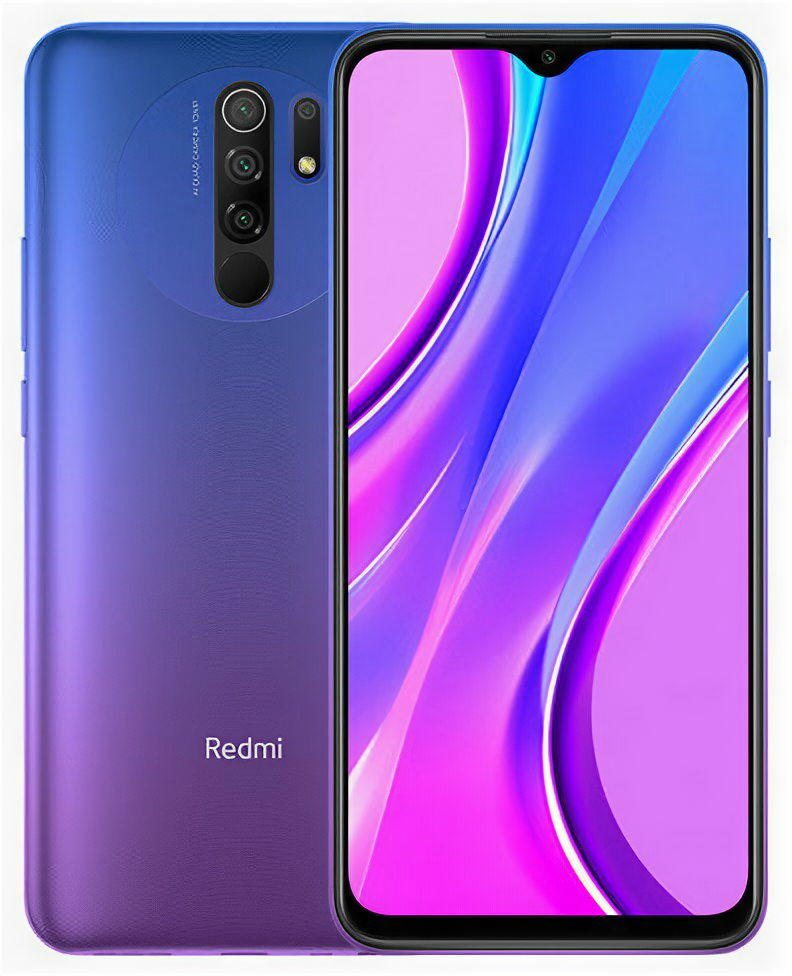 Смартфон Xiaomi Redmi 9 4/64GB Global фиолетовый