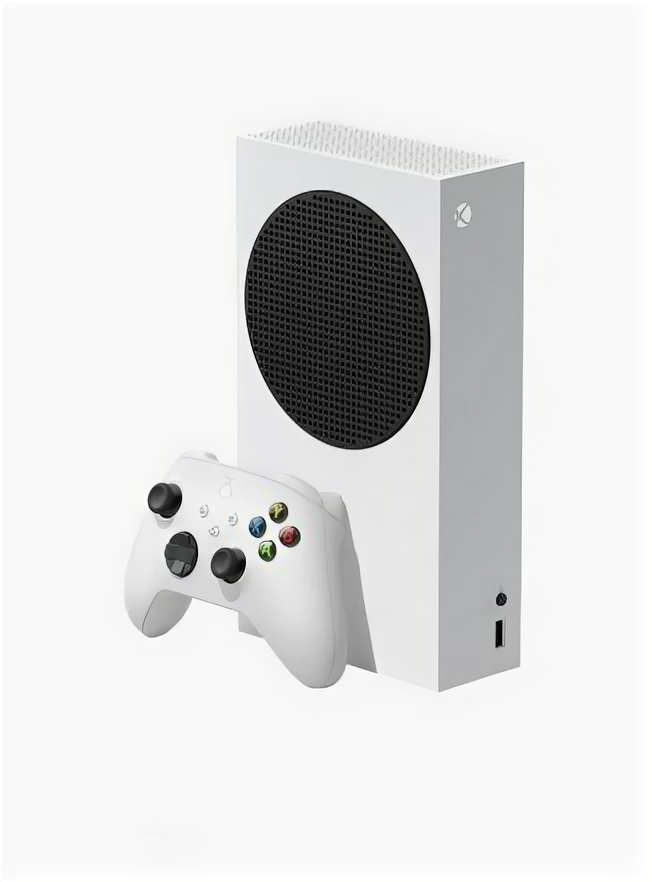 Электроника Microsoft Игровая приставка Xbox Series S 512 ГБ SSD, белый/черный